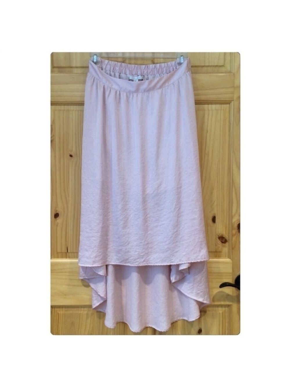LC Lauren Conrad lined high low maxi skirt size XL - Picture 2 of 7